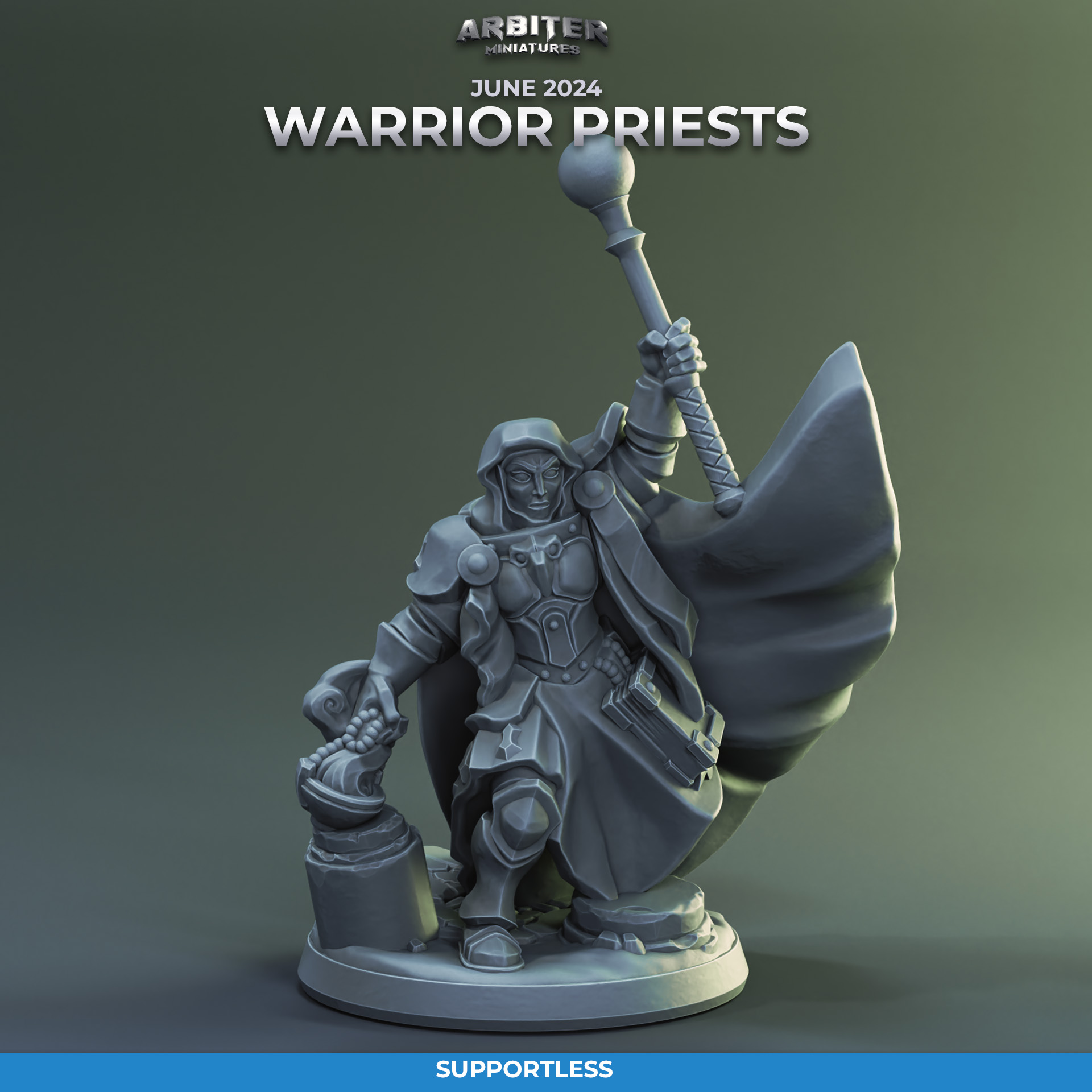 Supportless Warrior Priest Female 01